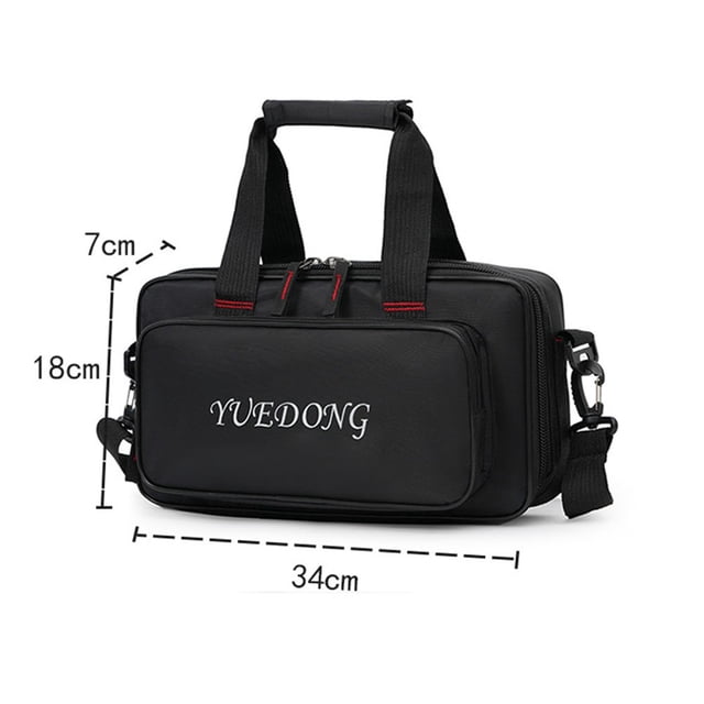 Mosiee Sac de Rangement pour Pédalier de Guitare Portable Multi-Tailles
