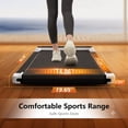 thumbnail image 2 of Toytexx Under Desk Walking Pad Treadmill with Manual Incline, 2.5 HP Motor, Remote Control, LED Display, 0.6–3.8 MPH, 265 lb Capacity, 2 of 8