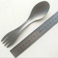 thumbnail image 2 of Bangcool Camping Utensil Practical Creative Titanium Spork Fork & Spoon Combo Tableware, 2 of 8