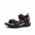 thumbnail image 4 of Ediodpoh Children's Summer Fashion Solid Color Open Toe Sandals Breathable Comfortable Shoes Sandals Kids Khaki 2, 4 of 9