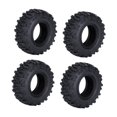 thumbnail image 3 of TISHITA 4 Pcs Pneus de Crawler 0.7 Pouces Pièces de Rechange Pneus en Caoutchouc pour Modèle SCX30 Crawler, 3 of 8
