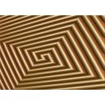 thumbnail image 1 of Ahgly Company Tapis d'Intérieur Rectangulaire Transitionnel Rouge Brun Lavable à la Machine, 8 Pieds x 10 Pieds, 1 of 7