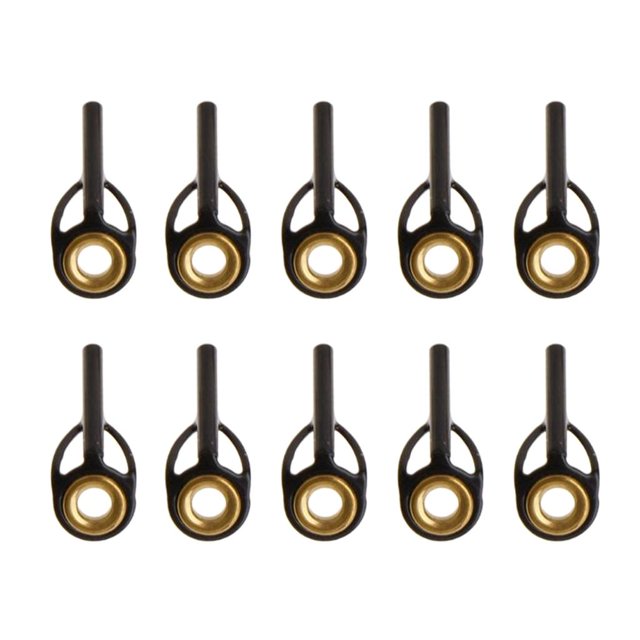 10 Pcs Guides de Tige Robustes Réparation de Poteau en Céramique 1.3mm