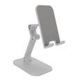 thumbnail image 1 of Support de Téléphone Portable Mini Antidérapant Pliable Angle Réglable Hauteur Support de Téléphone de Bureau Support Tablette Blanc, 1 of 14
