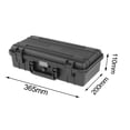 thumbnail image 4 of Tool Case Equipment with Sponge Portable Suitcase Safety for Case Hand Tool Instrument Gear 36.5cmx20cmx11cm, 4 of 9