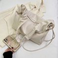 thumbnail image 3 of Sacs Fourre-Tout Mode Femme Couleur Unie Sacs à Main Simples pour les Trajets, 3 of 9
