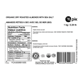 thumbnail image 3 of Yupik Organic Dry Roasted Almonds With Sea Salt, 1Kg, 3 of 3