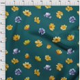thumbnail image 3 of oneOone Polyester Lycra Fabric Flower Watercolor Printed Fabric 1 Meter 56 Inch Wide, 3 of 4