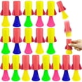 thumbnail image 1 of Lot de 9 Jouets Fusée à Ressort Sautants Popper Créatifs Balle Rebondissante Lanceurs de Fusée à Ressort Cadeaux de Fête Mini Jouets Fournitures de Fête Articles pour Sacs-Surprises, 1 of 7