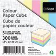thumbnail image 1 of offismart A00123 Cube en Papier Couleur pastel (Lot de 1), 1 of 1