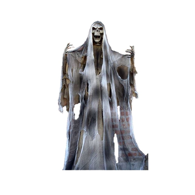Squelette Effrayant d'Halloween Suspendu Grande Taille pour Fête Extérieur Intérieur
