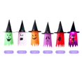 thumbnail image 2 of Hanging Light Ghost Shaped LED Ghost Lamp Battery-Powered Colorful Ghost Light for  Party Bar Outdoor Garden Decor, 2 of 7