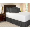 thumbnail image 2 of Cotton Metrics Linen Gathered Dust Ruffle Bed Skirt 100% Organic Cotton 800TC 1pc Dust Ruffle Bedskirt All Sizes & Drop Length, 2 of 6