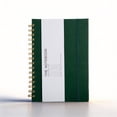 thumbnail image 1 of SLYNSHome Lined Spiral Journal Notebook Dark Green A5 Hardcover Spiral Journals for Women Men 200 Pages Spiral Bound Notebook,College Ruled Notebooks for Work, 1 of 7