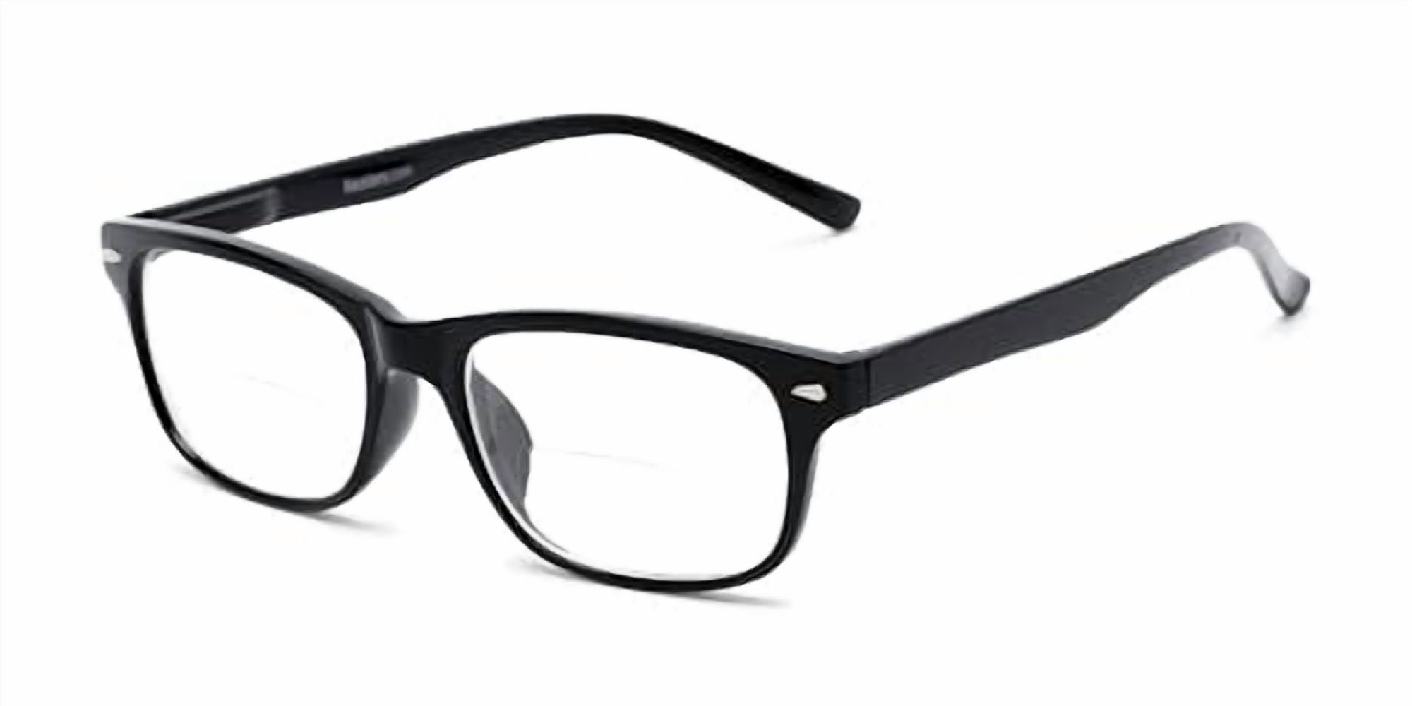 Readers.com Reading Glasses: The Williamsburg Bifocal square Style for Men and Women