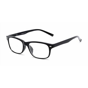 Readers.com Reading Glasses: The Williamsburg Bifocal square Style for Men and Women