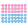 thumbnail image 1 of 48 Pcs Autocollants de Révélation de Genre Jeux Équipe Garçon et Équipe Fille Fournitures Parfaites pour Fête de Révélation de Genre Autocollants Garçon et Fille, 1 of 8