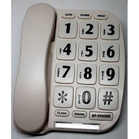 Complete Medical Large Button Telephone with Speaker Phone and Voice Amp, 1 Pound