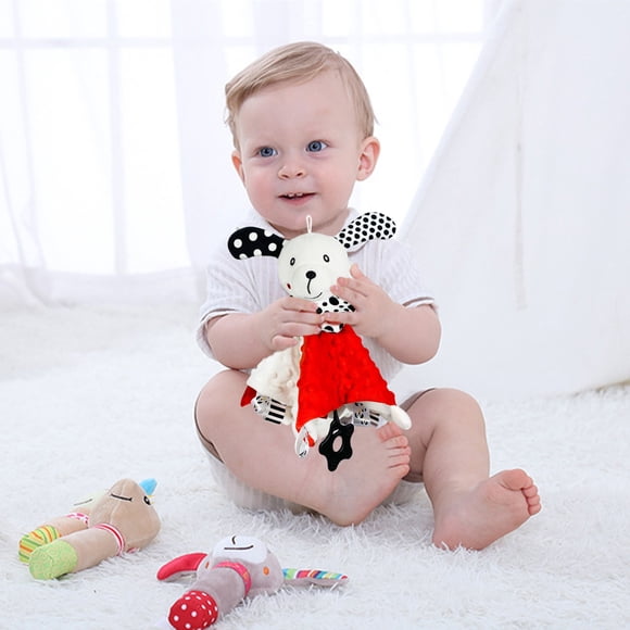 Jouets en Peluche Animaux, Peluches Douces et Câlines Animaux, Couverture de Sécurité à Fort Contraste avec Papier Sonore Grelot Froissé Doux Bébé Unisexe Cadeaux pour Garçons et Filles Jouet Serpent pour Bébé Bébé en Peluche