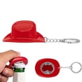 thumbnail image 1 of Bottle Opener with Western Cowboy Hat Keychain, 2-Piece Set, Portable for Beer and Themed Parties, 1 of 5