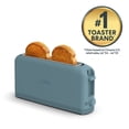thumbnail image 3 of bella 2-Slice Slim Toaster with Extra Long Slot, 6 Setting Shade Control with Reheat & Cancel Buttons, Surf, 3 of 16