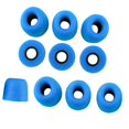 thumbnail image 4 of Esquirla 10 Pieces Replacement Earbud Tips Blocking Out Ambient Noise Memory Foam Earbuds Blue, 4 of 7