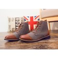 thumbnail image 1 of Pointed Toe Men's New Casual Lace-up Mid Calf Men's Boots, 1 of 6