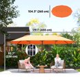thumbnail image 3 of Outsunny Parasol de Patio Double Face de 15 Pi, Grand Parasol d'Extérieur, 3 of 10