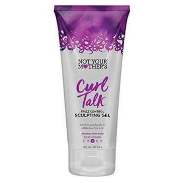 Not Your Mothers Curl Talk Gel Sculptant 6 Onces Contrôle des Frisottis (177 ml)