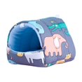 thumbnail image 2 of CBFFDC Comfortable Pet Bed Hamster Colorful Cartoon Pattern House Washable Guinea Pig Bed Small Animals Hideout for Autumn Winter, 2 of 7