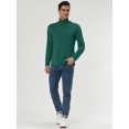 thumbnail image 4 of INSPIRE CHIC Men's Pullover Turtle Neck Long Sleeves Stretchy Slim Fit Tops, 4 of 7