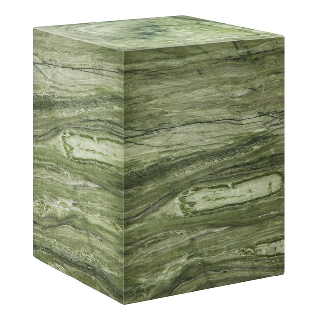 Modway Jordana Square Plinth Indoor - Outdoor Patio Furniture Concrete Side Table