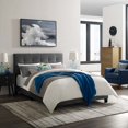 thumbnail image 4 of Amira Full Upholstered Fabric Bed (6000-AZU), 4 of 9