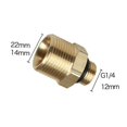 thumbnail image 2 of Car Washer Connector Adapter M22/14 To G1/4'' High Pressure Cleaner Foam Lance, 2 of 7