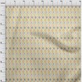 thumbnail image 3 of oneOone Tissu Polyester Lycra Imprimé Géométrique Diamant Tissu BTY 56 Pouces de Large, 3 of 4