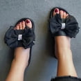 thumbnail image 4 of Mikilon Women Ankle Strap Lace Summer Slide Sandals Flats Flip-Flops Shose, 4 of 6