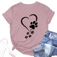 thumbnail image 2 of Ketyyh-chn99 Hauts Femmes Dames Vêtements Décontractés Manches Longues Col Rond Tunique Ligne A Blouse Rose,G, 2 of 2