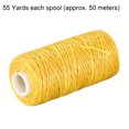 thumbnail image 2 of Unique Bargains Yellow Polyester Waxed Leather Sewing Thread, 55 Yards, 2 of 6
