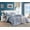 BLEUCH, variante sur Swift Home Ensemble de housse de couette uni prélavé 100 % coton
