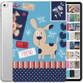 thumbnail image 1 of iPad 2015 PRO 12.9 Inch 1 Gen [ 1st Generation ] A1652 A1584 ML0H2LL/A ML0G2LL/A ML0N2LL/A Printed Slim Hard Shell Protective Stand Cover - Puppy Friend, 1 of 8