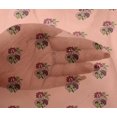 thumbnail image 4 of oneOone Viscose Chiffon Fabric Floral Block Print Fabric BTY 42 Inch Wide, 4 of 4