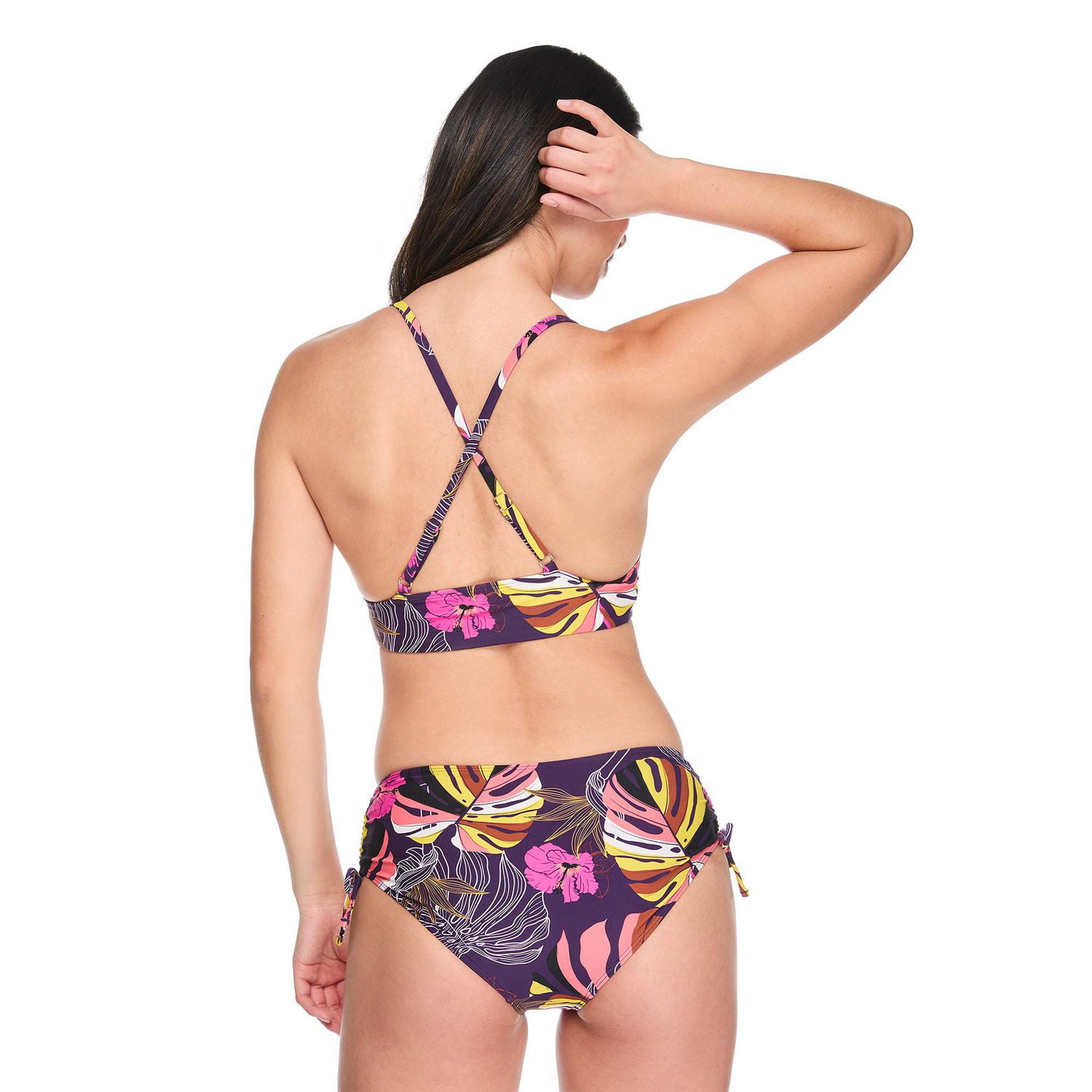 Haut de bikini en triangle imprimé George pour femmes