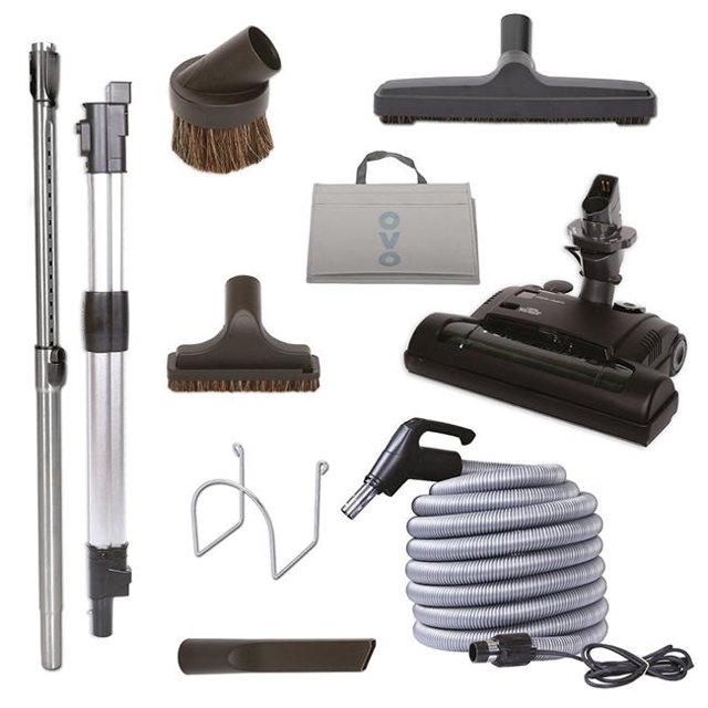 OVO KIT-HV40CD-OVO Carpet Deluxe Central Vacuum Cleaning Tools Kit