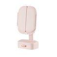 thumbnail image 1 of Mirror with Lights,Makeup Mirror with Lights Desktop Mirror Dressing Table Mirror Led Makeup Mirror with Lights Desktop Rotatable Multifunctional Bedroom Beauty Mirror, 1 of 6