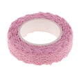 thumbnail image 1 of Korean Style Pink Crochet Lace Fabric Tape, Adhesive Masking Tapes, 2 Yards, Sticky Ribbon Roll for Scrapbooking Card Making DIY Craft Embellishment, 1 of 8