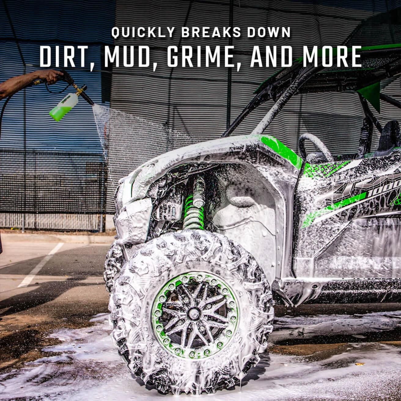 Lavage Off-Road céramique hybride Slick Products - 128 oz.