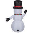 thumbnail image 4 of Bonhomme de neige gonflable de Noël, 4 of 6
