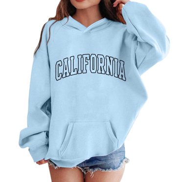 Wdgfv Chandails à Capuchon et Chandails pour Filles, Demi-Fermeture Éclair, Chandail à Enfiler à Manches Longues, Tenue Décontractée et Confortable pour les Activités Quotidiennes, Bleu Marine, 12-13 Ans
