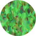 thumbnail image 1 of Ahgly Company Machine Washable Indoor Round Transitional Dark Lime Green Area Rugs, 5' Round, 1 of 7
