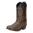 thumbnail image 2 of Kid'S Monterey Brown/Black Cowboy Kids Boot, 2 of 2